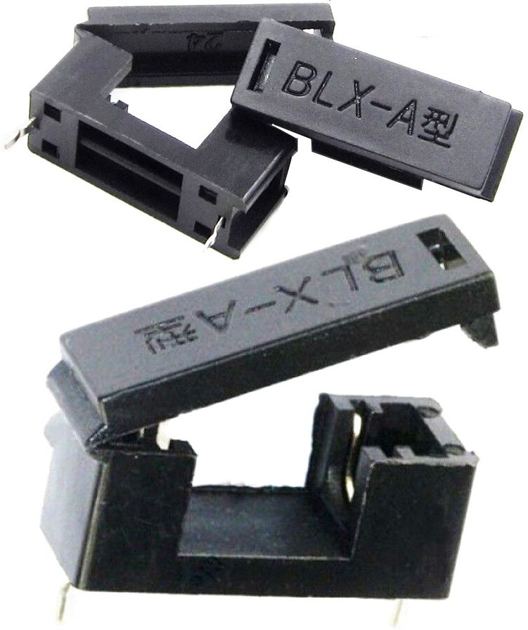 Porta fusible 5x20 abatible